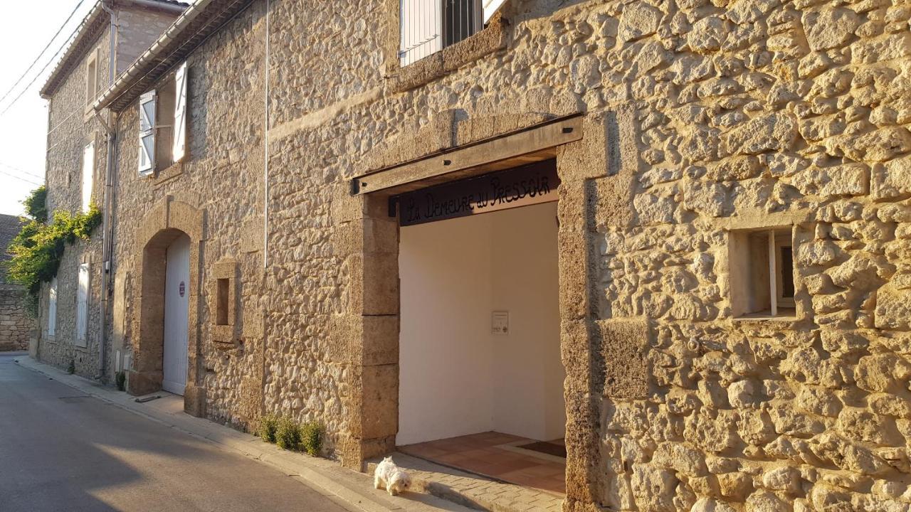 La Demeure Du Pressoir Bed and Breakfast Cuxac-dʼAude Eksteriør billede